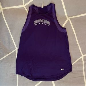 🌟 Northwestern Under Armour athletic tank